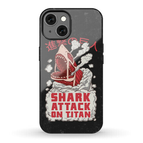 Shark Attack On Titan Phone Case
